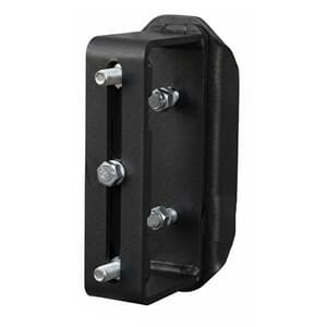 Demco Black Stake Pocket Spare Tire Mount - 15850-72