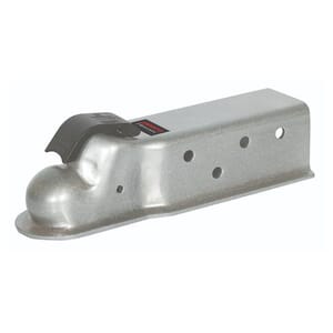 Demco Silver 2-5/16" EZ-Latch Tube Mount 18,000 lbs. Coupler - 13203-52