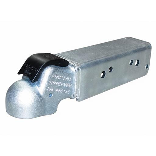 Demco Silver 2-5/16" EZ-Latch Tube Mount 21,000 lbs. Coupler - 16080-52