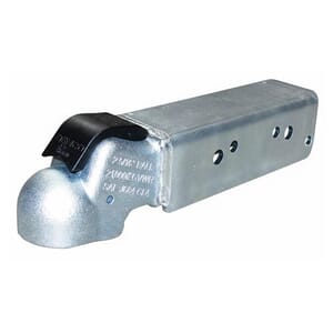 Demco Silver 2-5/16" EZ-Latch Tube Mount 21,000 lbs. Coupler - 16080-52