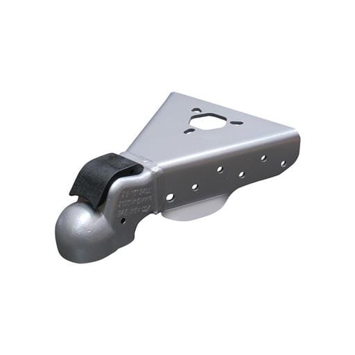 Demco Silver 2-5/16" EZ-Latch Cast A-Frame 21,000 lbs. Coupler - 17500-52