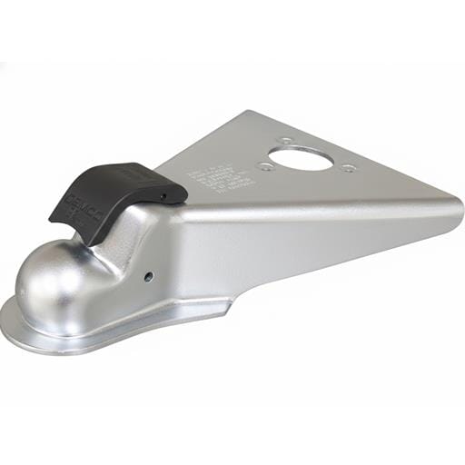 Demco Silver 2-5/16" EZ-Latch A-Frame 12,500 lbs. 50º Cast Coupler - 16637-52
