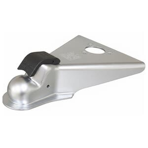 Demco Silver 2-5/16" EZ-Latch A-Frame 12,500 lbs. 50º Cast Coupler - 16637-52