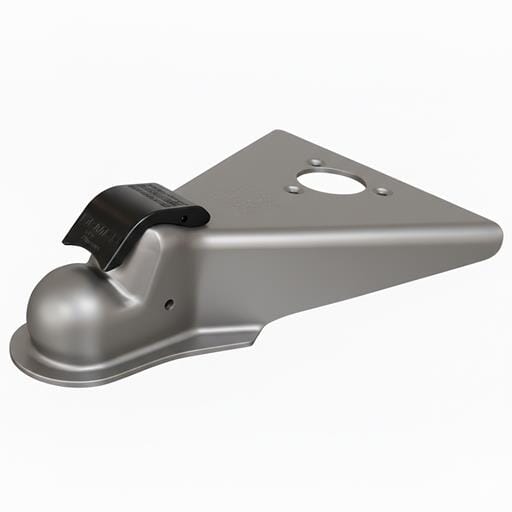 Demco Raw 2-5/16" EZ-Latch A-Frame 12,500 lbs. 50º Cast Coupler - 16637
