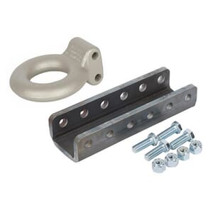 Demco Primed 3" 25,000 lbs. Tow Ring with 12" Channel and Hardware - 6135-97