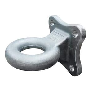 Demco Raw 42,000 Flat Mount Pintle Ring - 17706