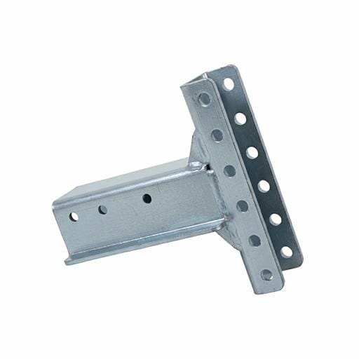 Demco Zinc 3" Tube 12,000 lbs. Bolt-On Channel Mount - 13867-95