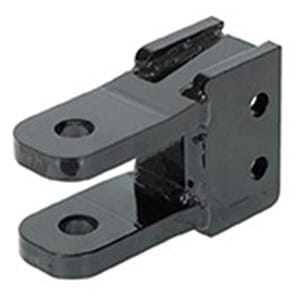 Demco Black 10,000 lbs. Adjustable Clevis Channel Mount - 05593-81
