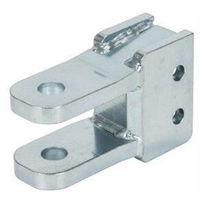 Demco Zinc 20,000 lbs. Adjustable Clevis Channel Mount - 12676-95