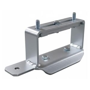 Demco Stake Pocket Spare Tire Mount with 4" Offset - 15884-52