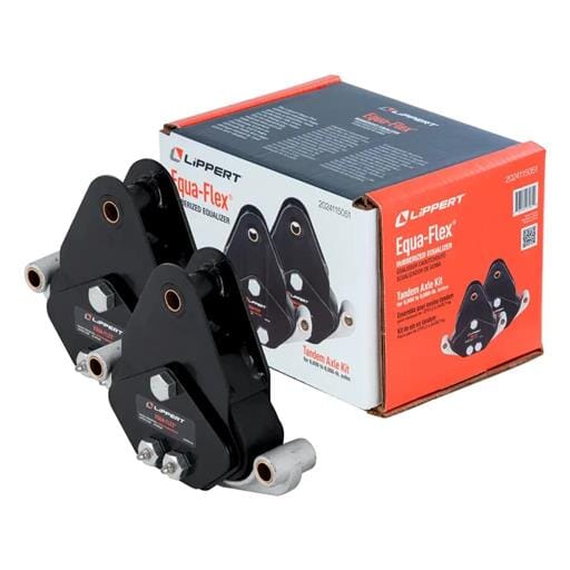Lippert® Equa-Flex Rubberized Equalizer Tandem Axle Kit, Heavy-Duty 6,000-8,000-lb. Axles - 2024115051