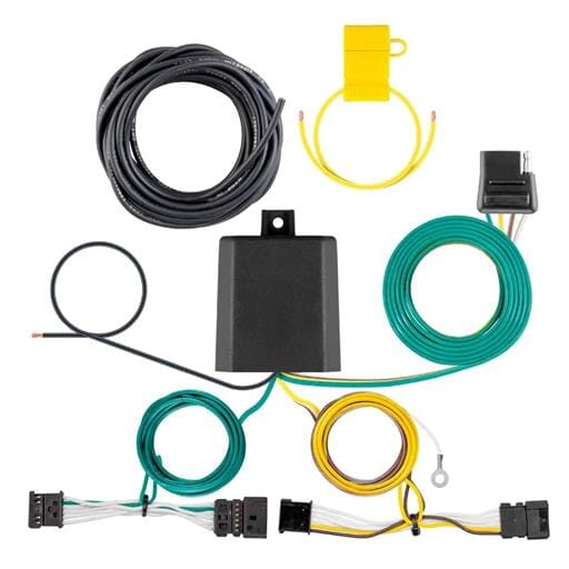 Curt Custom Wiring Harness, 4-Way Flat Output, Select BMW X4 - 56557