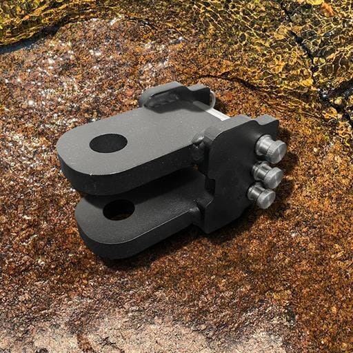 B&W Trailer Hitches Two-Tang Clevis for 2" Shank Tow & Stow - TS35205B