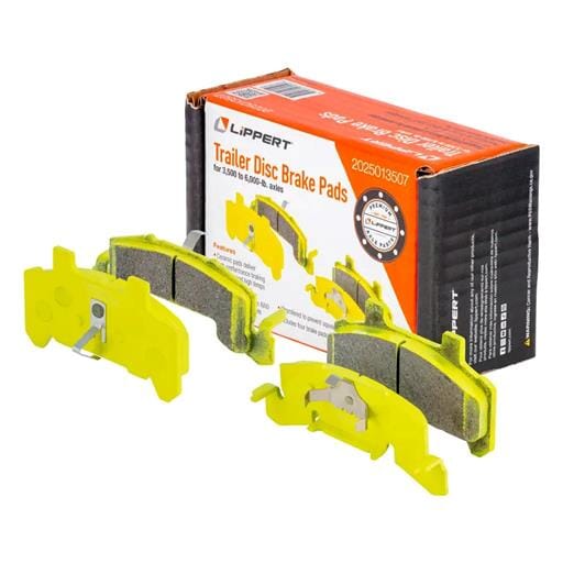 Lippert® Trailer Disc Brake Pads, 3,500-6,000-lb. Axles, 4 Pack - 2025013507