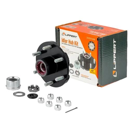 Lippert® Idler Hub Complete Kit with Installed Bearings, 4,400-lb. Axles - 2025013498