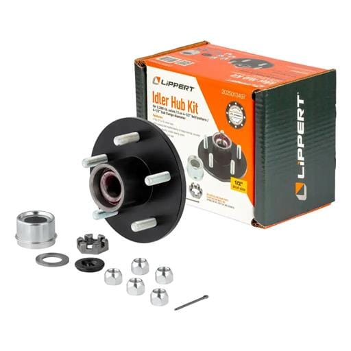 Lippert® Idler Hub Complete Kit with Installed Bearings, 2,200-lb. Axles - 2025013497