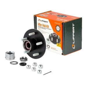 Lippert® Idler Hub Complete Kit with Installed Bearings, 2,200-lb. Axles - 2025013497