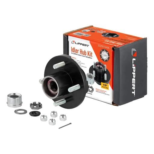 Lippert® Idler Hub Complete Kit with Installed Bearings, 2,200-lb. Axles - 2025013495