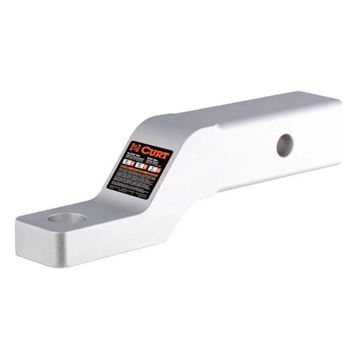 Curt Aluminum Ball Mount (2" Shank, 8,000 lbs, 2" Drop, 8-1/2" Long) - 45380