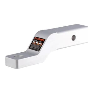Curt Aluminum Ball Mount (2" Shank, 8,000 lbs, 2" Drop, 8-1/2" Long) - 45380
