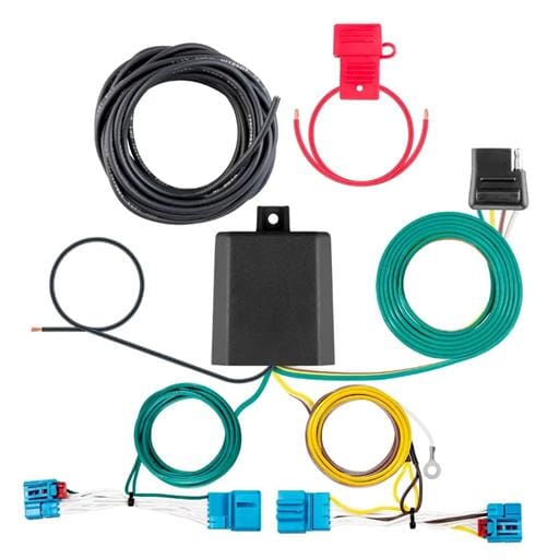 Curt Custom Wiring Harness, 4-Way Flat Output, Select Volkswagen ID. Buzz - 56563