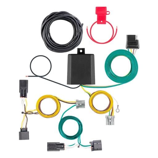 Curt Custom Wiring Harness, 4-Way Flat Output, Select Hyundai Santa Fe - 56571