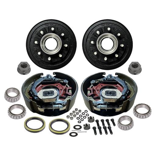 8-6.5" Bolt Circle 5/8" Studs 10,000 lbs. TruRyde® Trailer Axle Electric Brake Kit for Lippert Axles - BK10KL