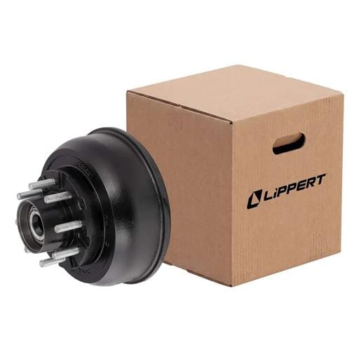 Lippert® 12-1/4" Short Threaded Hub with Installed Bearing Kit, 10,000-lb. Axles - 2025048502