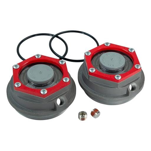 Lippert® Trailer Axle Threaded Dust Cap, 2-7/8" Diameter, 8,000-lb., Oil - 2024055278