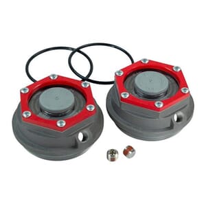 Lippert® Trailer Axle Threaded Dust Cap, 2-7/8" Diameter, 8,000-lb., Oil - 2024055278