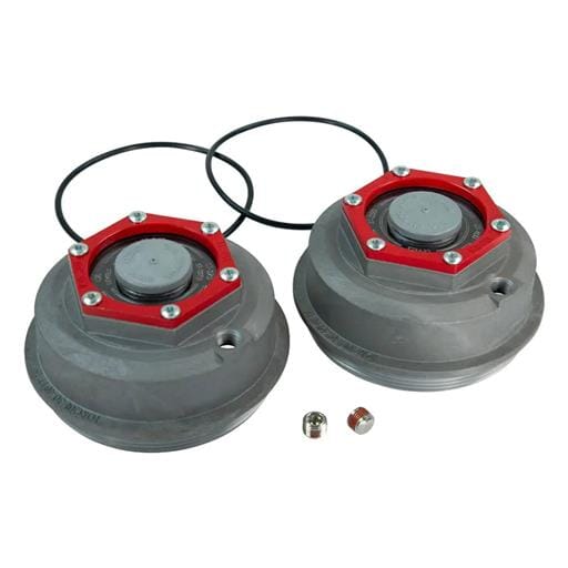 Lippert® Trailer Axle Threaded Dust Cap, 10,000-16,000 lb., 4” diameter, Oil - 2024055280