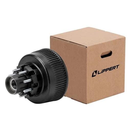 Lippert® 12-1/4" Threaded Hub with Installed Bearing Kit, 12,000-lb. Axles - 2025048467