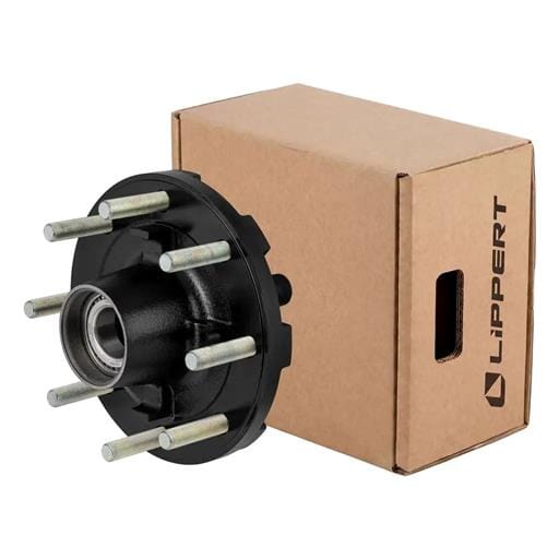 Lippert® Threaded Oil Idler Hub Assembly with Installed Bearing Kit - 2025043327