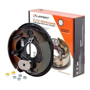 Lippert® ABS Forward Self-Adjusting Trailer Brake Assembly, 10" x 2-1/4" Brake Size - 2025074384