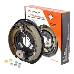 Lippert® ABS Forward Self-Adjusting Trailer Brake Assembly , 12" x 2" Brake Size - 2025074385