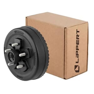 Lippert® ABS 10" Brake Hub with Races & Wheel Studs, 3,500-lb. Axles - 2025077651