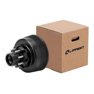 Lippert® ABS 12-1/4" Brake Hub Assembly with Races & Wheel Studs 12,000-lb. Axles - 2025077683