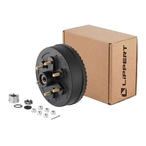 Lippert® ABS 10" Brake Hub Complete Kit with Installed Bearing, 4,400-lb. Axles - 2025077656