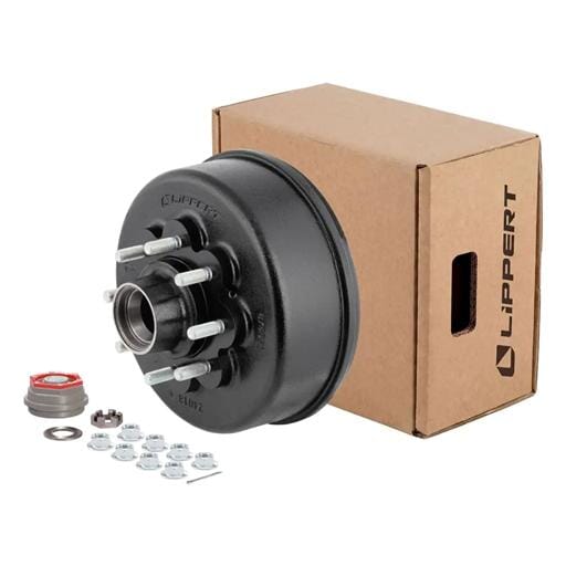 Lippert® ABS 12-1/4" Standard Threaded Brake Hub Complete Kit, 8,000-lb. Axles - 2025077680