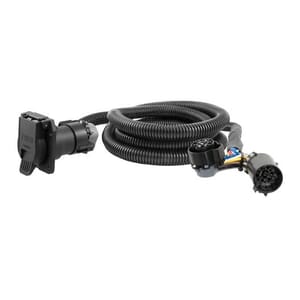 Curt 7' Custom Wiring Extension Harness (Adds 7-Way RV Blade to Truck Bed, Packaged) - 59100