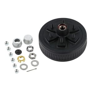 Dexter Pre-Greased Easy Assemble 6 on 5-1/2" Hub and Drum for 4,400 lbs. Trailer Axle (After June 2022) - K08-498-1G