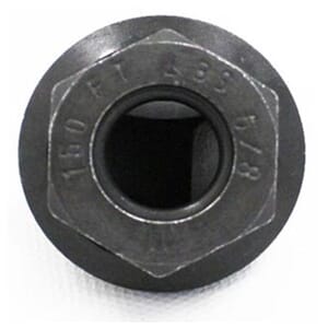 2-piece 1 1/16" Hex Head Swiveling Flange Nut 5/8"x18 Right Hand Threads - 39946