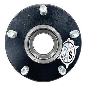 TruRyde 5 on 4.50" Long Flange Idler Hub Only for a 2,000 lb. BT8, BT9, or BT16 Axle, up to 15" Wheels - RVI-BT-5450-LF
