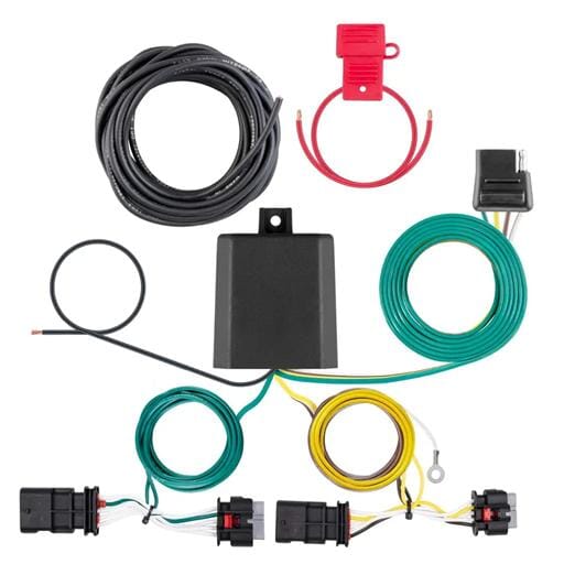 Curt Custom Wiring Harness, 4-Way Flat Output, Fits Select Chevrolet Equinox - 56565