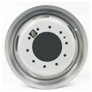 19.5" Steel Dual Wheel 10-225mm bolt circle fits F450/550 Ram 4500/5500 - X45510C