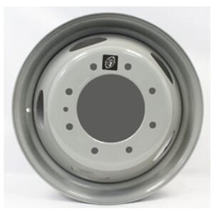 19.5" Steel Dual Wheel 8-225mm bolt circle fits F450/550 Ram 4500/5500 - X45464C