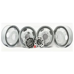 Rear conversion kit for 1999-2004 Ford F-Series Truck with Four X45463 Sixteen Inch Steel Dual Wheels - AA-1F-9P