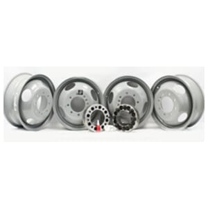 Rear Dual Wheel Conversion Kit for 1967-1998 Ford F-Series 250/350 or 1972-1993 Dodge 2500/3500 Truck or Van with Four Sixteen Inch Steel Dual Wheels - AA-1FP