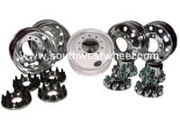 2005-2024 Ford 22.5" Alcoa aluminum wheel conversion kit - FORD200A225