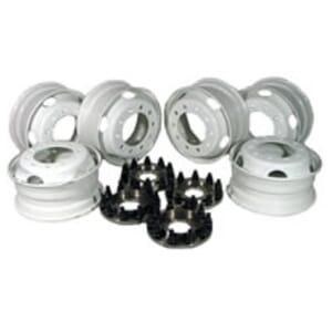 2001-2010 GM 19.5" steel wheel conversion kit recommended tire - NEWGMS